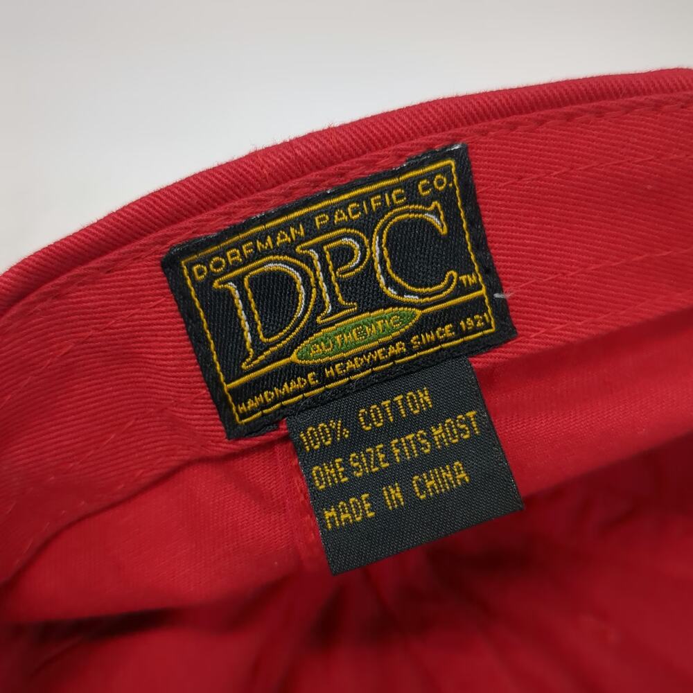 Dorfman Pacific Terrace Lakes TL Red Baseball Cap One Size Slideback Cotton Hat - Picture 9 of 9